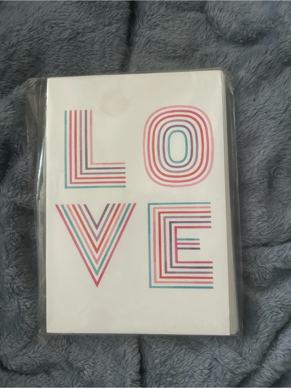 Hallmark White and Silver Valentine's Day Card Pack